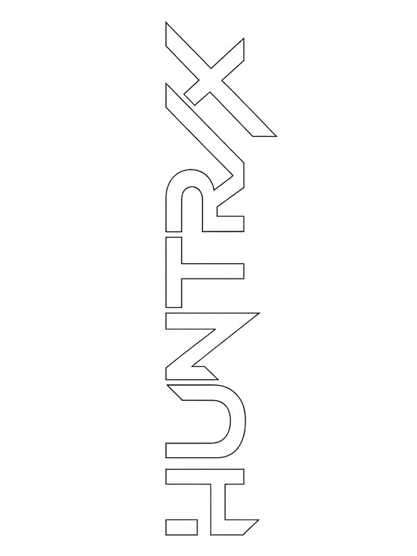 Huntrix logo Fargeleggingsside Huntrix logo Fargeleggingsside