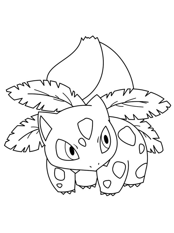 Ivysaur (Pokémon) Fargeleggingsside Ivysaur (Pokémon) Fargeleggingsside