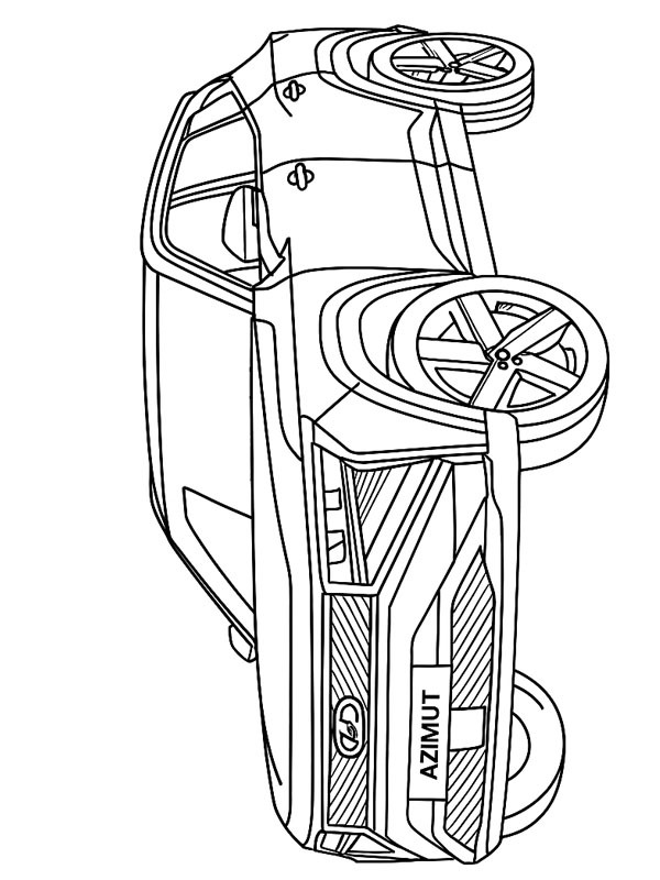 Lada Azimut Fargeleggingsside Lada Azimut Fargeleggingsside