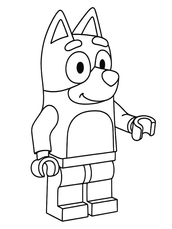LEGO Bluey Fargeleggingsside LEGO Bluey Fargeleggingsside