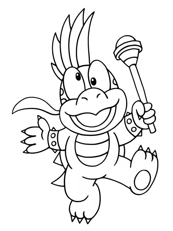 Lemmy Koopa Fargeleggingsside