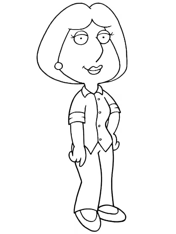 Lois Griffin Fargeleggingsside Lois Griffin Fargeleggingsside