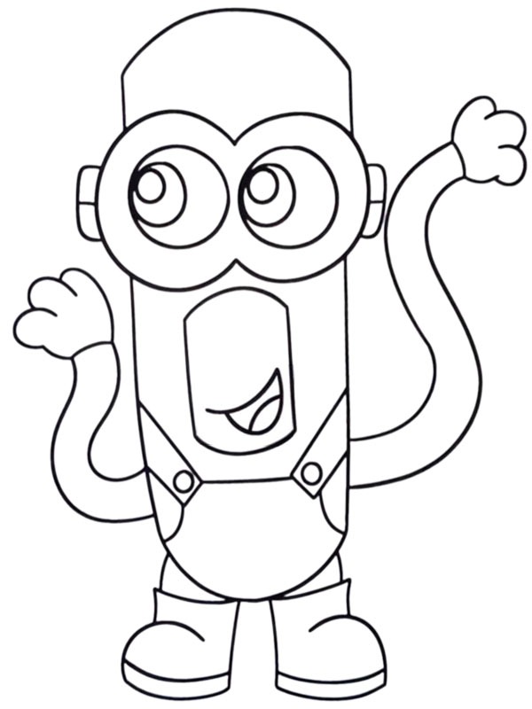 Mega Minion Tim Fargeleggingsside Mega Minion Tim Fargeleggingsside