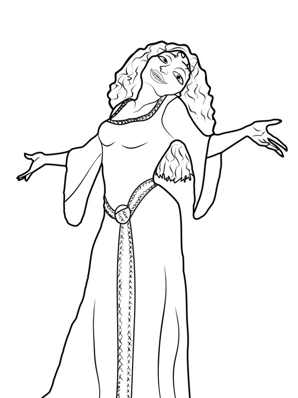 Mor Gothel Fargeleggingsside Mor Gothel Fargeleggingsside