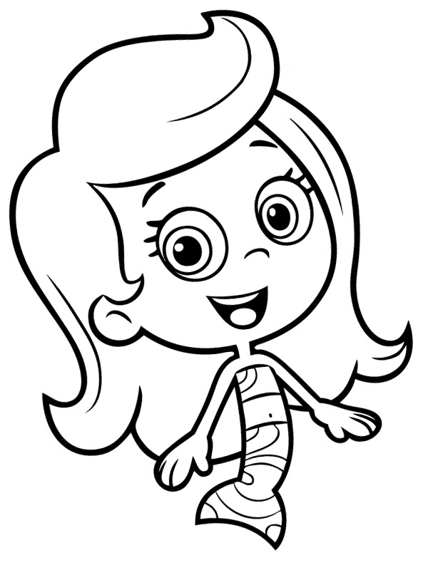 Molly Bubble Guppies Fargeleggingsside Molly Bubble Guppies Fargeleggingsside