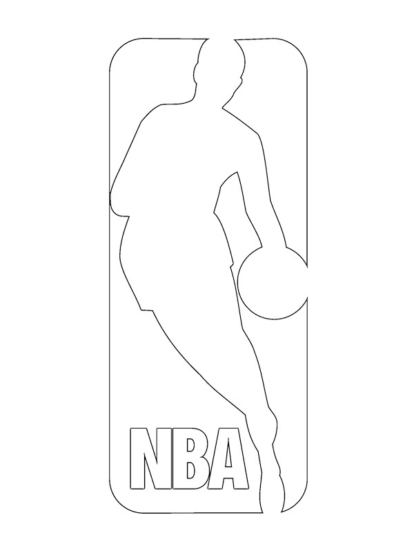 NBA logo Fargeleggingsside NBA logo Fargeleggingsside