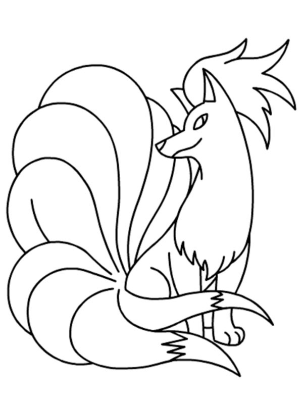 Ninetales (Pokémon) Fargeleggingsside Ninetales (Pokémon) Fargeleggingsside