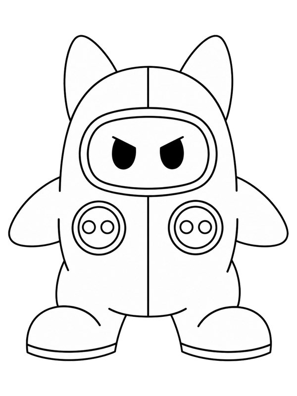 Ninji (Super Mario Bros. 2) Fargeleggingsside Ninji (Super Mario Bros. 2) Fargeleggingsside
