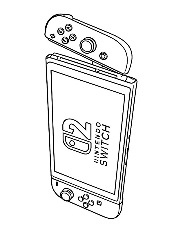 Nintendo Switch 2 Fargeleggingsside Nintendo Switch 2 Fargeleggingsside