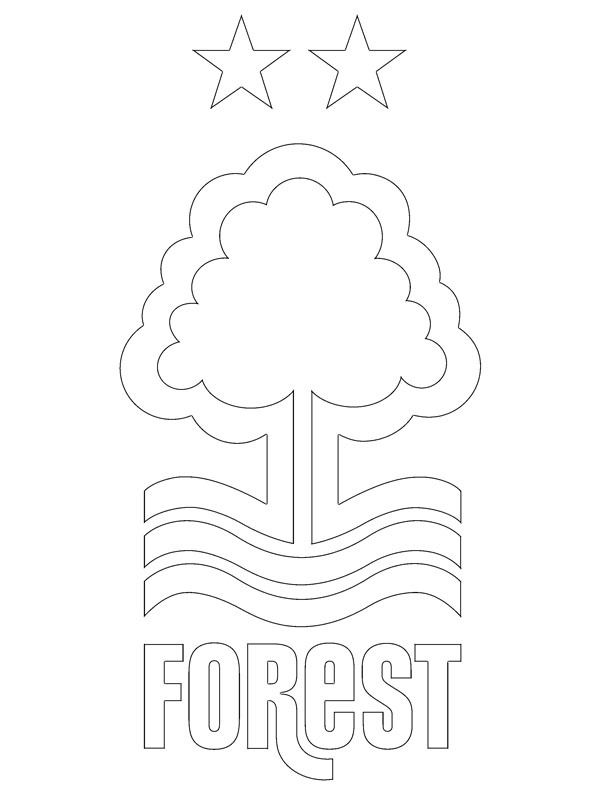 Nottingham Forest Fargeleggingsside Nottingham Forest Fargeleggingsside