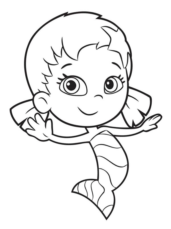 Oona Bubble Guppies Fargeleggingsside Oona Bubble Guppies Fargeleggingsside