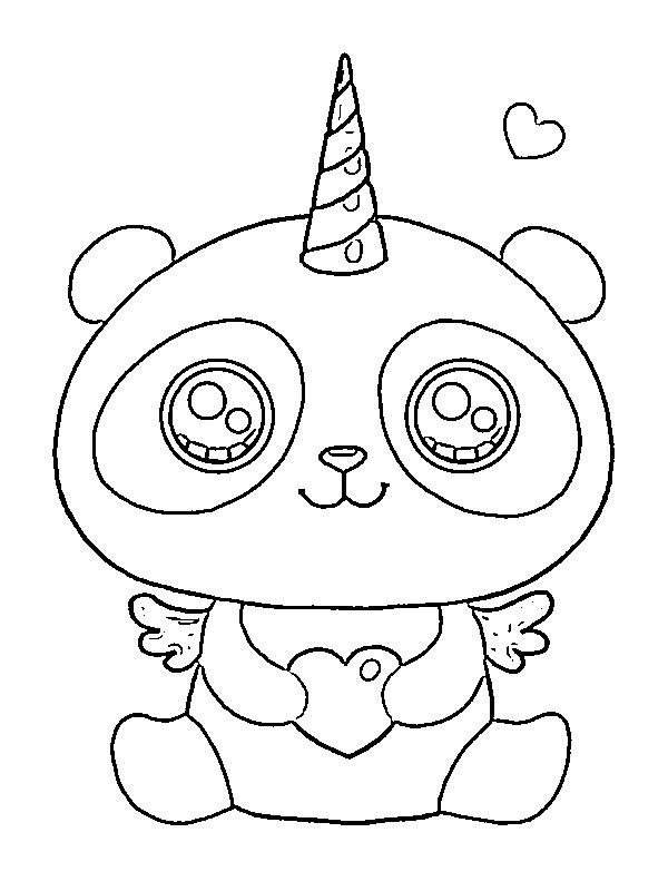 Pandacorn Fargeleggingsside Pandacorn Fargeleggingsside