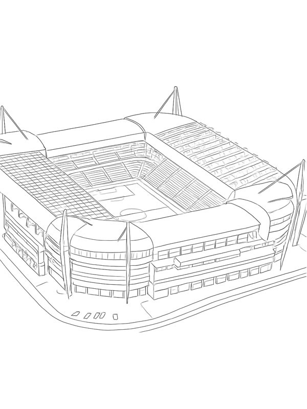 Philips Stadion (PSV) Fargeleggingsside Philips Stadion (PSV) Fargeleggingsside