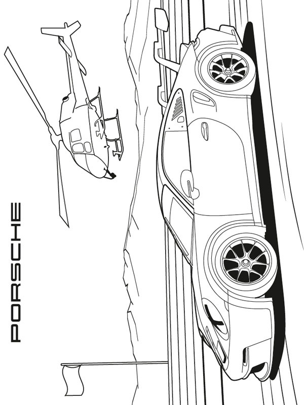 Porsche 911 GT3 Fargeleggingsside Porsche 911 GT3 Fargeleggingsside