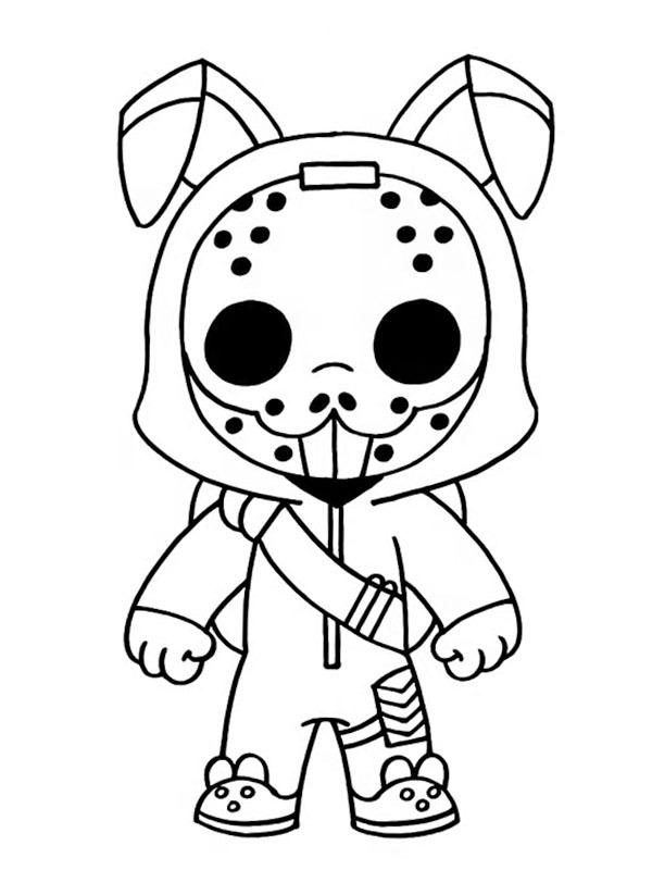 Rabbit Raider Fortnite Fargeleggingsside Rabbit Raider Fortnite Fargeleggingsside