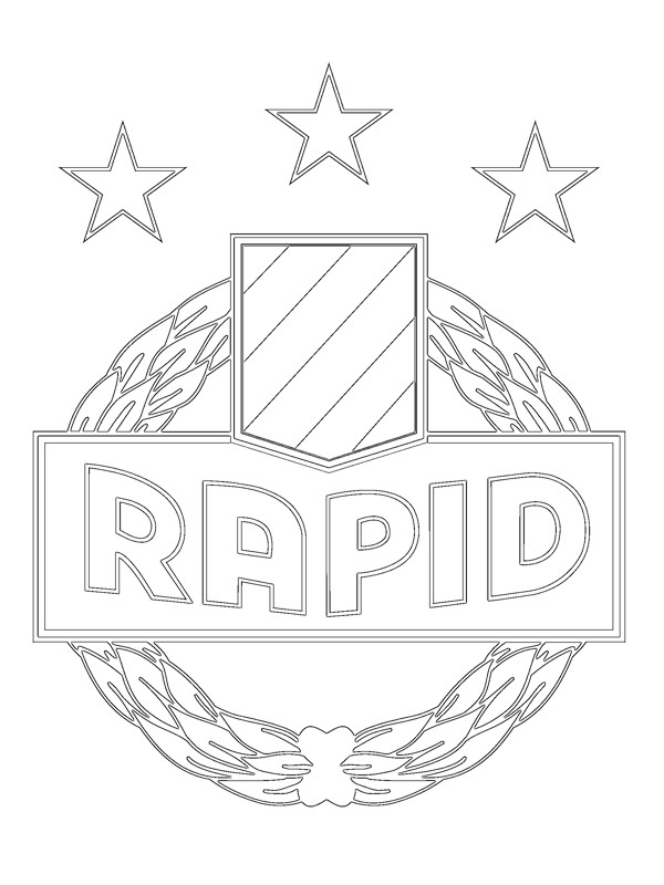 Rapid Wien Fargeleggingsside Rapid Wien Fargeleggingsside