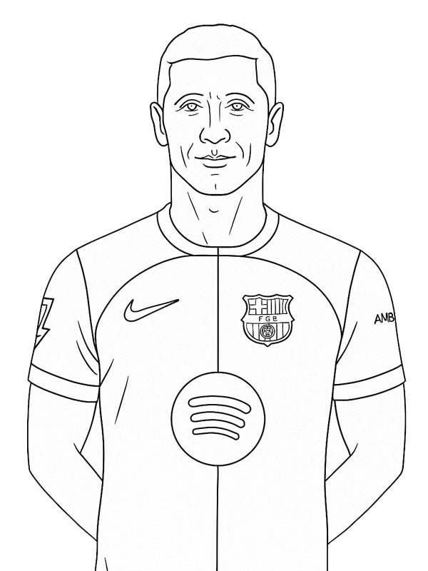 Robert Lewandowski Fargeleggingsside Robert Lewandowski Fargeleggingsside