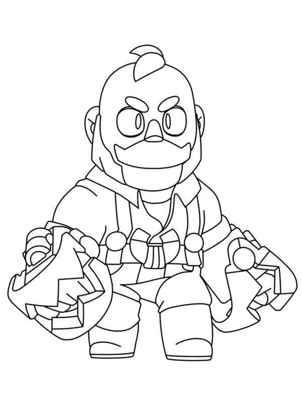 Sam Brawl Stars Fargeleggingsside Sam Brawl Stars Fargeleggingsside