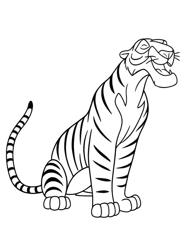 Shere Khan Fargeleggingsside Shere Khan Fargeleggingsside