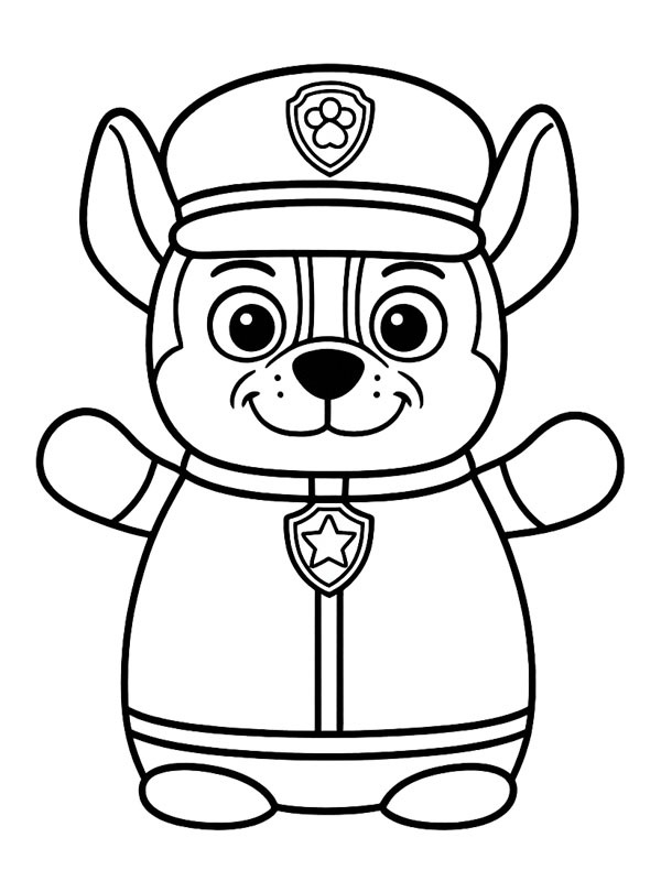 Squishmallows Chase (PAW Patrol) Fargeleggingsside Squishmallows Chase (PAW Patrol) Fargeleggingsside