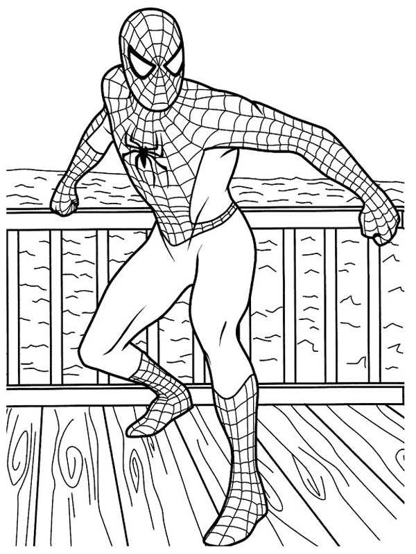 Fantastiske Spider-man Fargeleggingsside Fantastiske Spider-man Fargeleggingsside