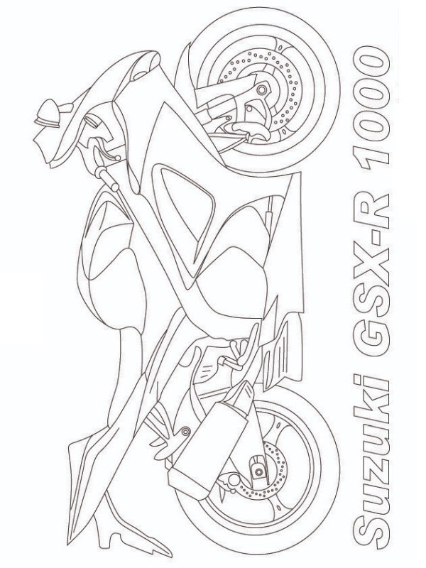 Suzuki GSX-R 1000 Fargeleggingsside Suzuki GSX-R 1000 Fargeleggingsside