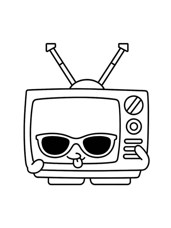 Teenie TV Shopkins Fargeleggingsside Teenie TV Shopkins Fargeleggingsside