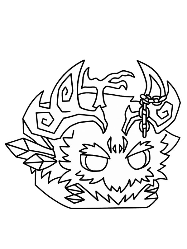 Yeti (Blox Fruits) Fargeleggingsside Yeti (Blox Fruits) Fargeleggingsside