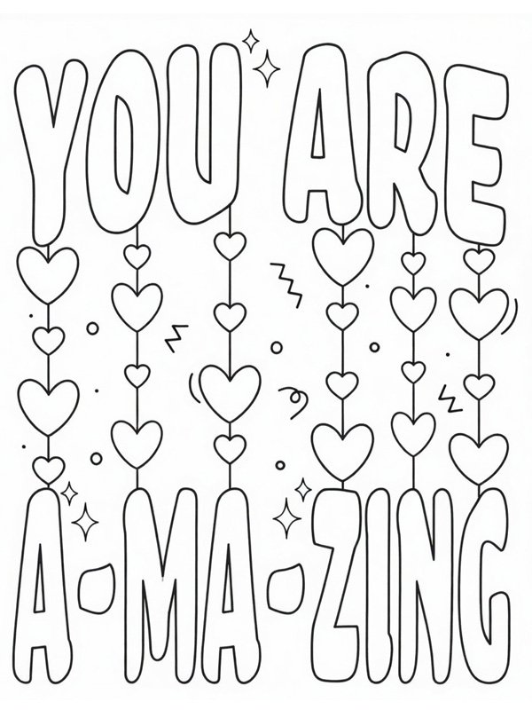 You Are Amazing Fargeleggingsside